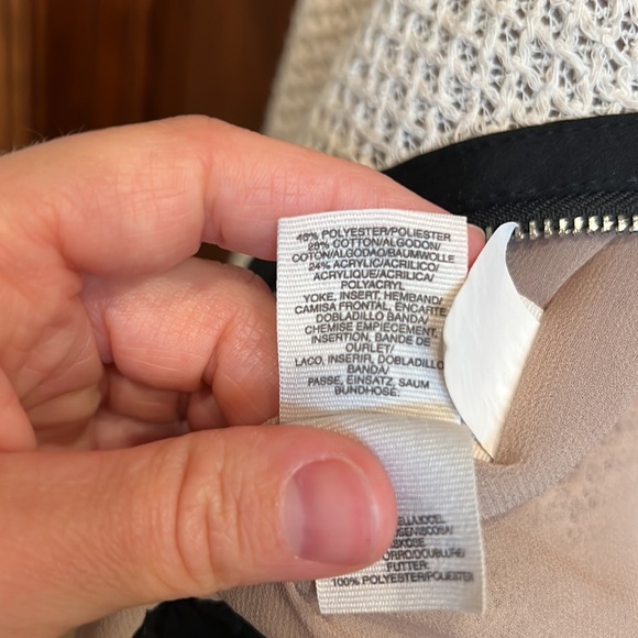 RACHEL Rachel Roy Zip Front Lightweight Sweater / Blazer with Pockets. Size 4. - Picture 7 of 12